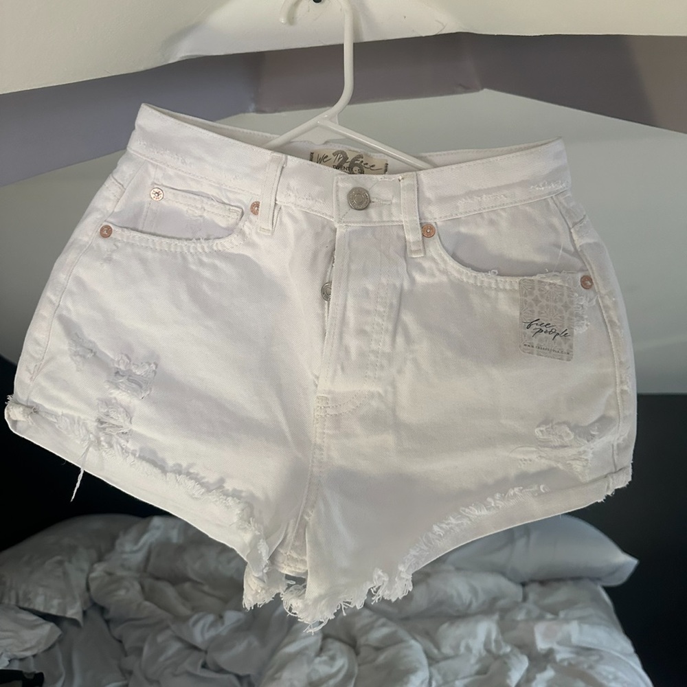 New Free People denim shorts